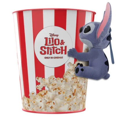 Palomera Cubeta con Stitch de Peluche