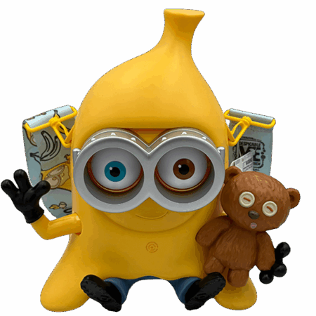 Palomera de Minion con disfraz de Banana